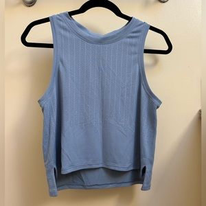 Light blue Lululemon tank